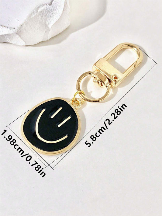 Smiley Face Keychain
