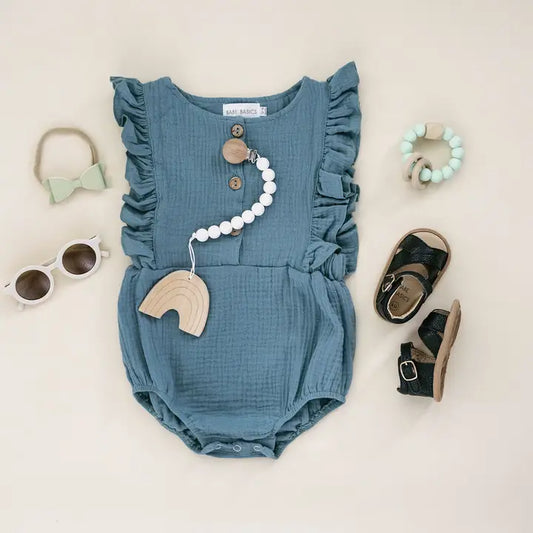 Ruffle Baby Romper