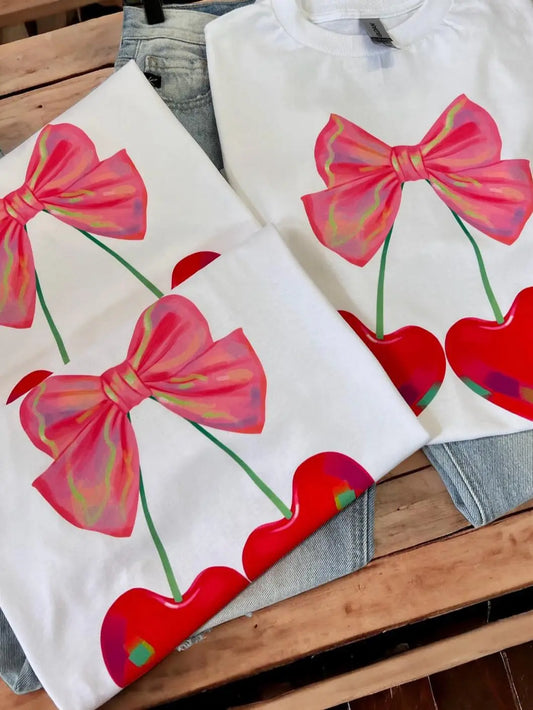Cherry Hearts Tee