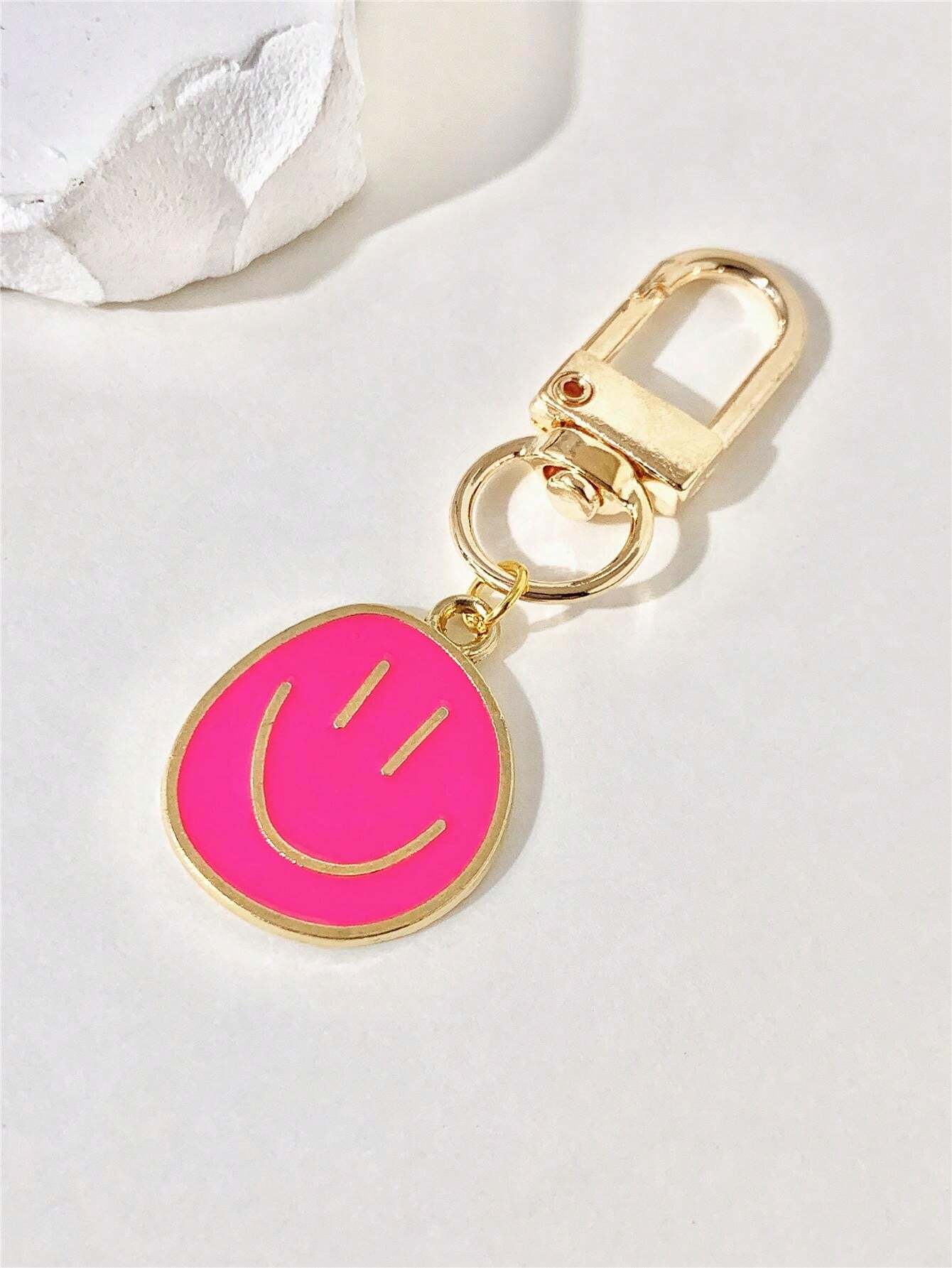 Smiley Face Keychain