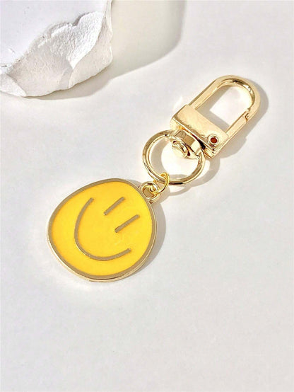Smiley Face Keychain