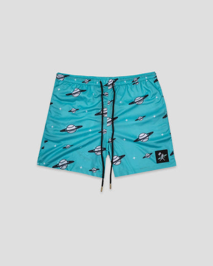 Space Ball Diamond Mesh Shorts