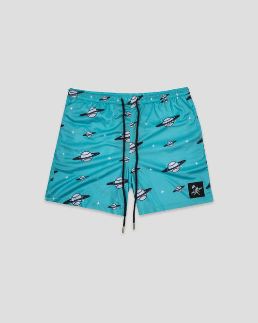 Space Ball Diamond Mesh Shorts