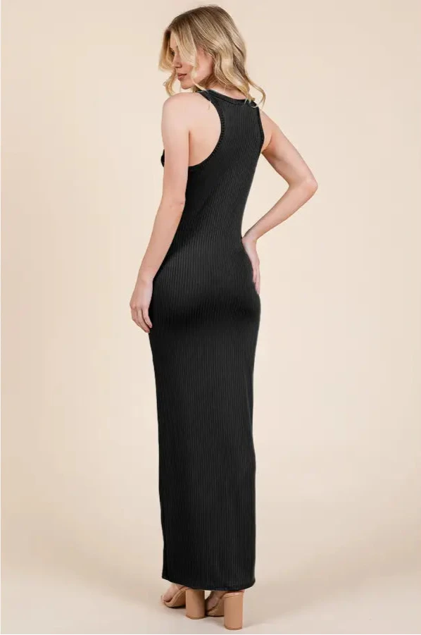 Ribbed Tank Dress