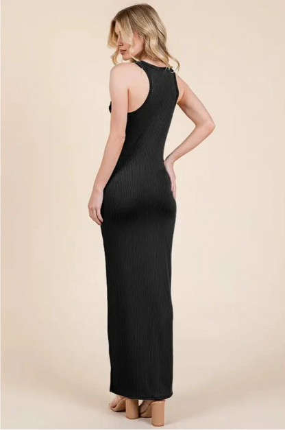 Ribbed Tank Dress