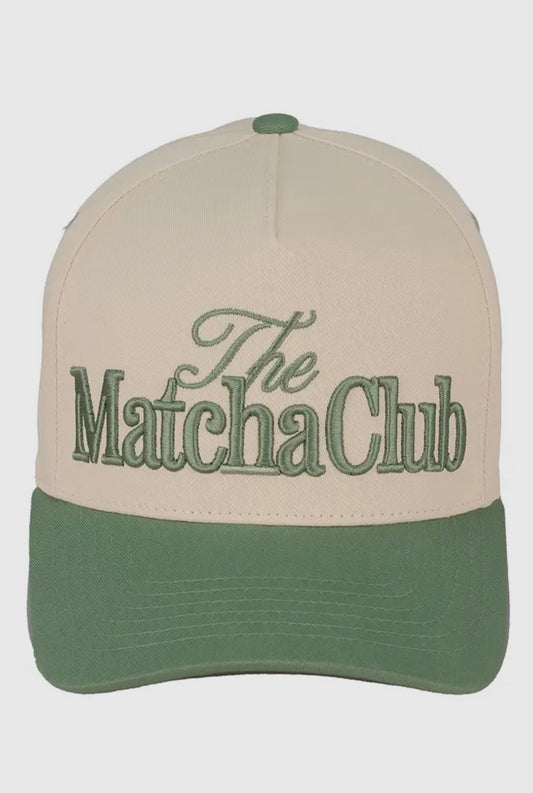The MATCHA Club Hat