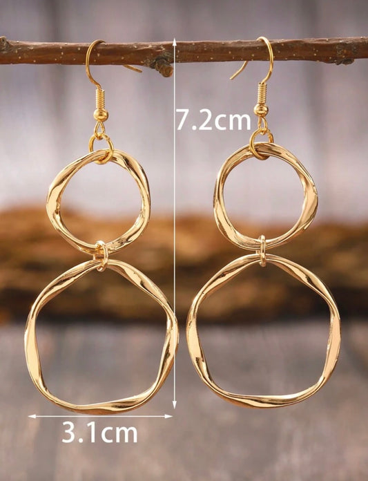 Gold Dangle Earring