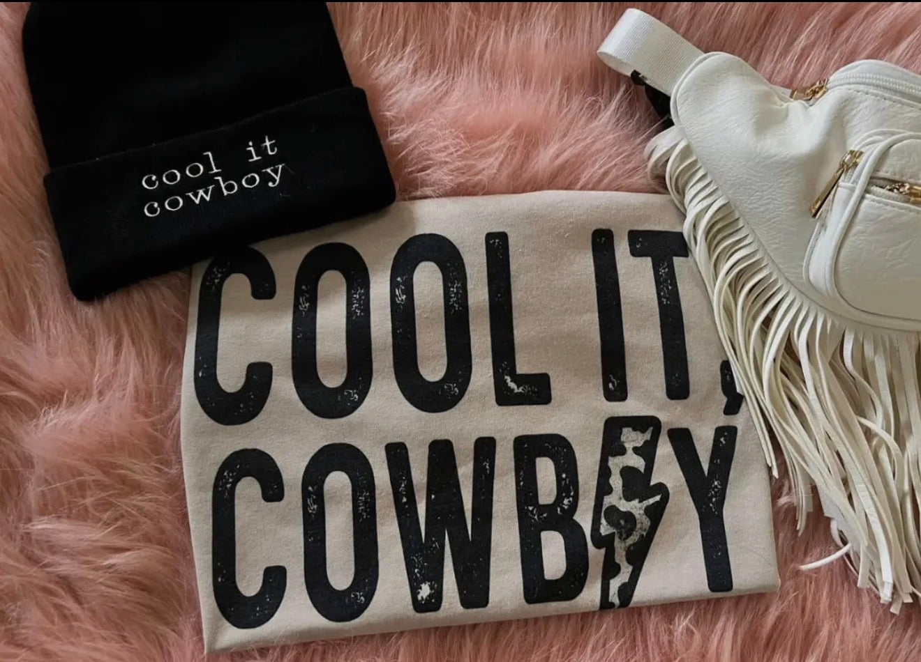 Cool It Cowboy Tee