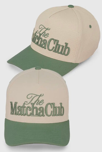 The MATCHA Club Hat