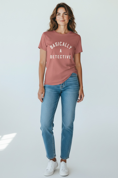 Basically a Detective Tee