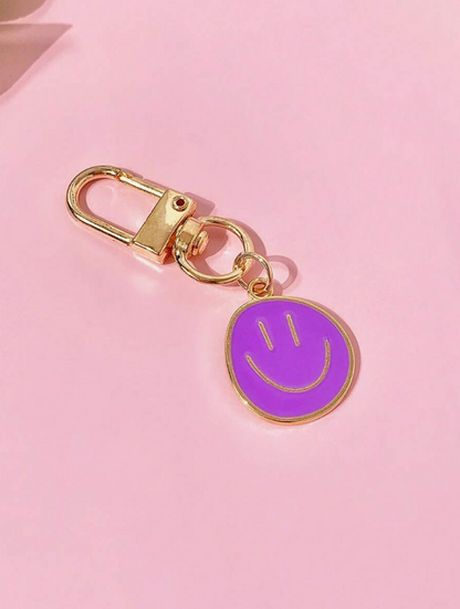 Smiley Face Keychain