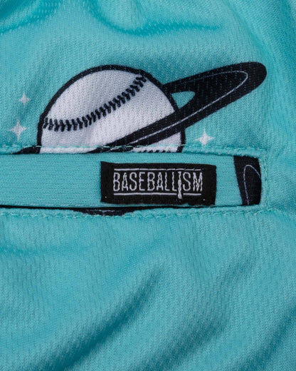 Space Ball Diamond Mesh Shorts