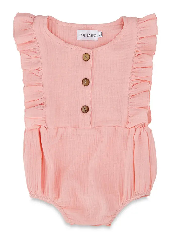 Ruffle Baby Romper